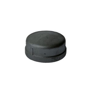 Black Round Caps