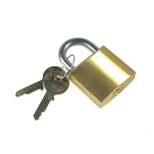 Brass Keyed Padlock
