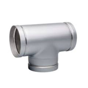 Grooved Tee Galvanized